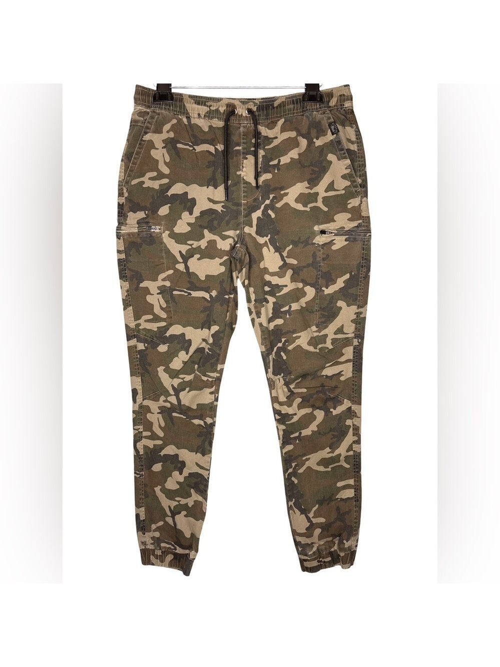 Nitrous Black Camouflage Ankle Pants - Size Large